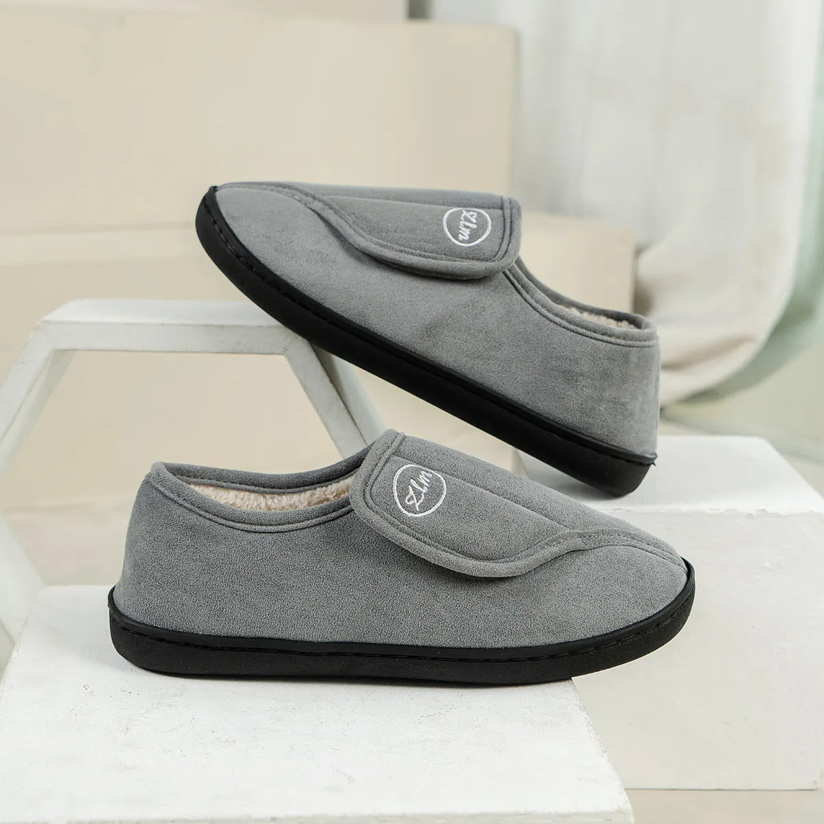 Botas de inverno forradas antiderrapantes para neve e frio intenso