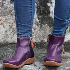 Botas ortopédicas impermeáveis com suporte de arco e sola antiderrapante