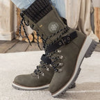 Botas ortopédicas impermeáveis antiderrapantes para inverno sola de borracha