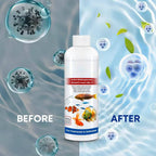 Limpador de aquário líquido pack 3 unidades, purificação total e equilíbrio de pH