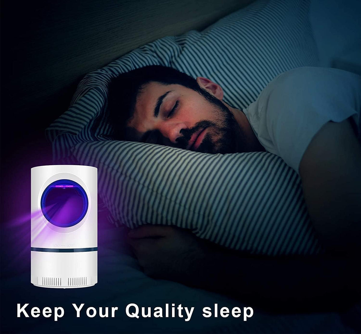 Armadilha UV para mosquitos e moscas uso interior e exterior sem químicos
