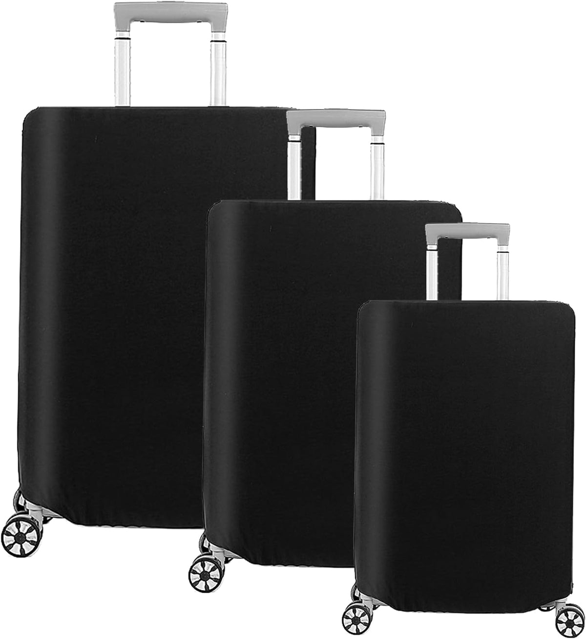 Capas de mala de viagem elásticas conjunto 3 peças antirasgo e antipoeira