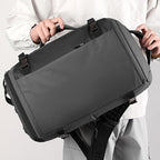 Mochila para laptop 15" impermeável com abertura lateral 270° e porta USB-C integrada