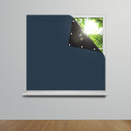 Cortinas blackout portáteis para quarto e sala com isolamento térmico, instalação interior