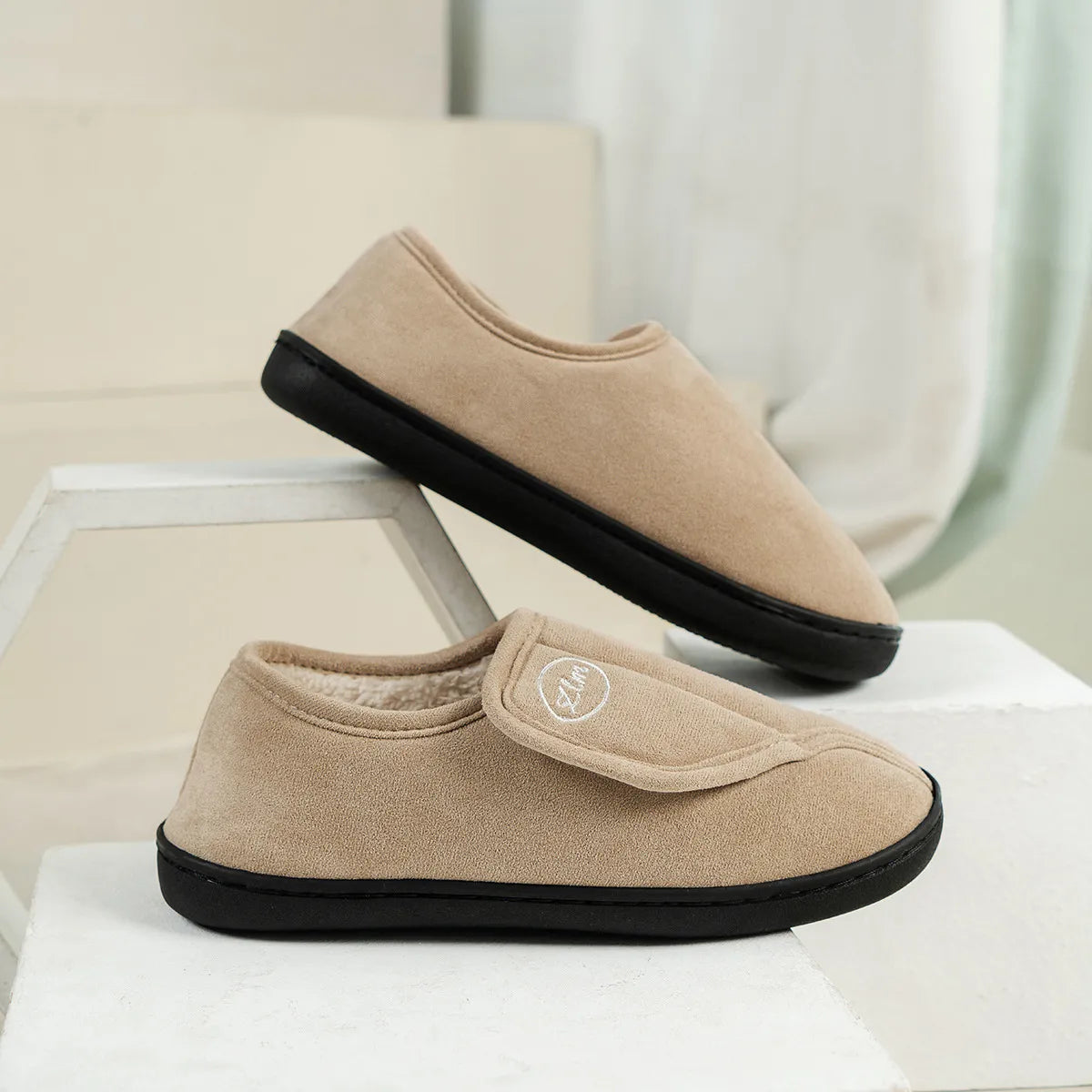 Botas de inverno forradas antiderrapantes para neve e frio intenso