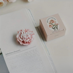 Vela perfumada de cravo decorativa, presente para Dia das Mães, Natal e Dia dos Namorados