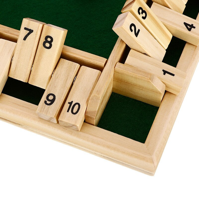 Jogo de tabuleiro familiar para crianças, aprendizagem de matemática e lógica