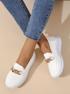 Mocassins ortopédicos femininos com suporte ativo e palmilha anatómica