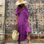 Vestido feminino edição limitada primavera verão leve e elegante