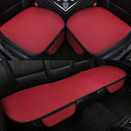 Capas de assento para carro conjunto 3 peças antiderrapante com efeito de massagem seda gelada