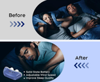 Micro CPAP de viagem dispositivo anti-ronco sem máscara compacto e portátil