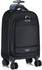 Mochila de rodas 30L com 4 rodas giratórias e compartimento para laptop resistente à água