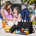 Mochila térmica 2 em 1 para lunch e laptop, ideal para trabalho e viagem