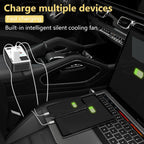 Inversor de carro 200W DC 12V para 220V AC com porta USB-C 20W e carregamento rápido