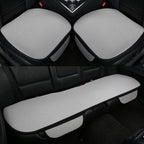 Capas de assento para carro conjunto 3 peças antiderrapante com efeito de massagem seda gelada
