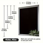 Cortinas blackout portáteis para quarto e sala com isolamento térmico, instalação interior