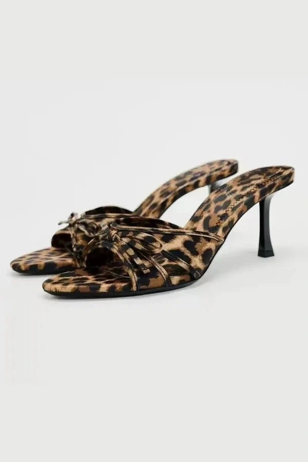 Sapatos de Dança Latina Femininos | Salto Slip-on | Malha Respirável