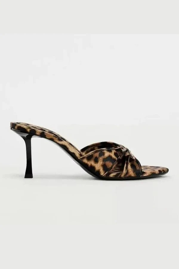 Sapatos de Dança Latina Femininos | Salto Slip-on | Malha Respirável