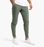 Calças de fato masculinas em tecido stretch elástico, elegantes e confortáveis para escritório