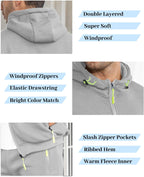 Fato de treino masculino slim-fit respirável com pullover e calça combinados