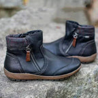 Botas ortopédicas impermeáveis com suporte de arco e sola antiderrapante