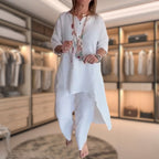 Conjunto casual feminino 2 peças coordenado disponível em várias cores