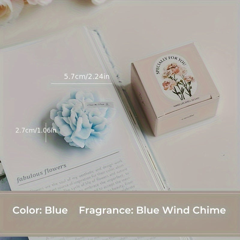 Vela perfumada de cravo decorativa, presente para Dia das Mães, Natal e Dia dos Namorados
