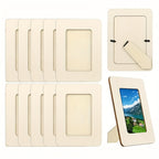 Molduras de foto em madeira conjunto de 10 unidades 12x17 cm decoração de mesa contemporânea
