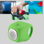 Buzina de bicicleta silicone 110dB 3 tons resistente a respingos