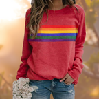 Camisola pullover gola redonda mulher inverno disponível em vários tamanhos e cores