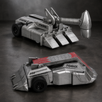 Carros RC de combate transformáveis set 2 jogadores com controlo 2.4GHz