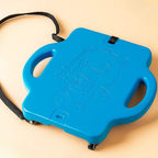 Prancha de equilíbrio infantil em plástico resistente, desenvolvimento motor e coordenação