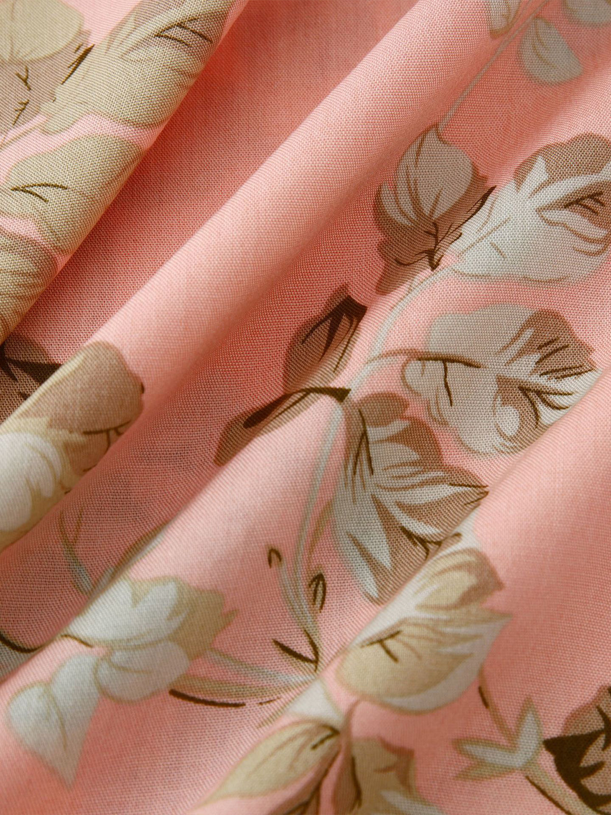 Camisa floral masculina manga curta com botões estampado vibrante