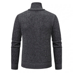 Camisola caxemira masculina de corte confortável e design atemporal