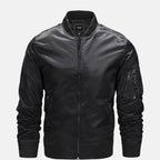 Bomber jacket homem impermeável corta-vento com fecho zip estilo militar