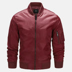 Bomber jacket masculina impermeável corta-vento com fecho zip estilo militar
