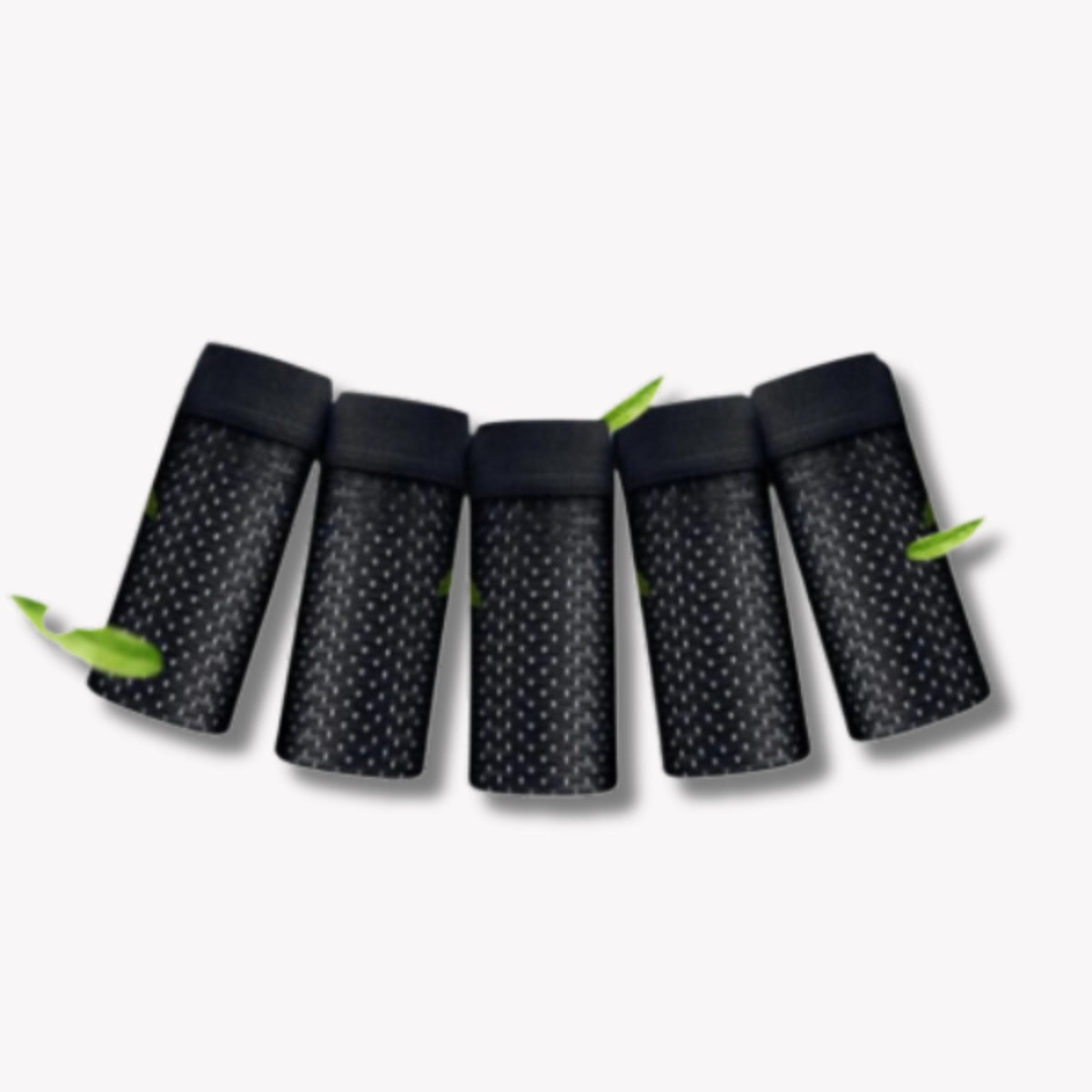 Cuecas boxer masculinas em mesh respirável ajuste firme e confortável