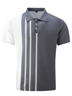 Polo de manga curta para homem respirável em várias cores