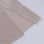 Vestido longo feminino decote cruzado com fenda lateral