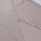 Vestido longo feminino decote cruzado com fenda lateral
