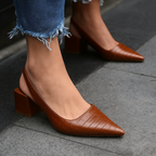 Salto ortopédico feminino almofadado design elegante