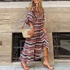 Vestido feminino edição limitada primavera verão leve e elegante