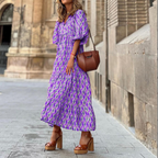 Vestido feminino edição limitada primavera verão leve e elegante