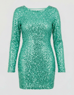 Vestido cocktail costas abertas corte justo feminino elegante