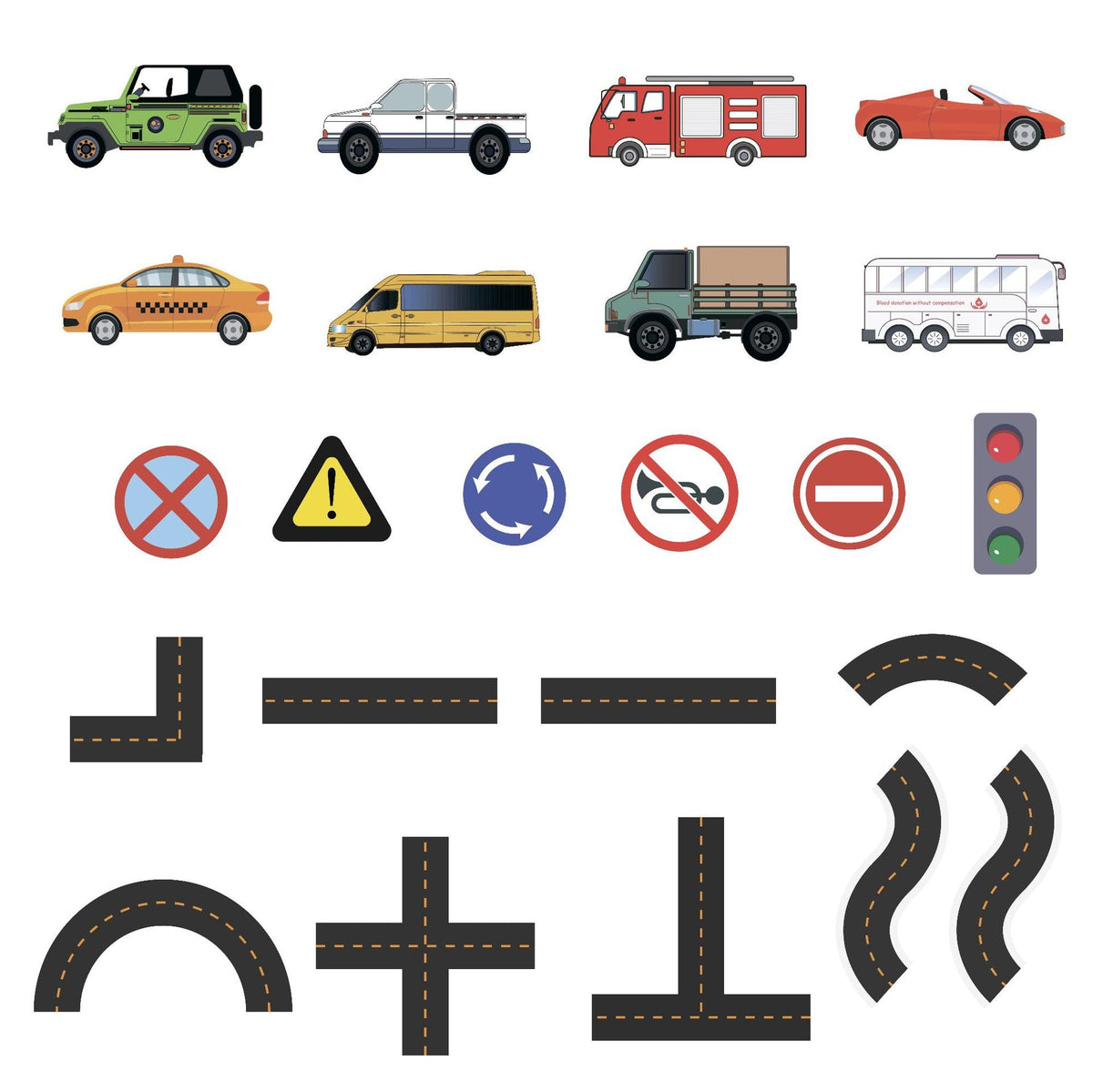 Brinquedos de banho carros de espuma conjunto colorido para crianças na banheira
