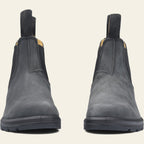 Bottines de couro femininas design atemporal outono inverno
