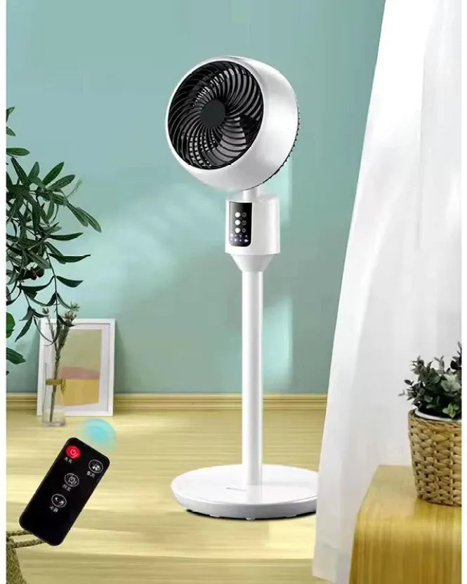 Ventilador de mesa e pé com altura ajustável e oscilação 3D