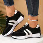 Women orthopedic trainers lightweight lace up cushioned sole flexible upper