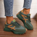 Women orthopedic trainers lightweight lace up cushioned sole flexible upper