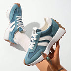 Women orthopedic trainers lightweight lace up cushioned sole flexible upper